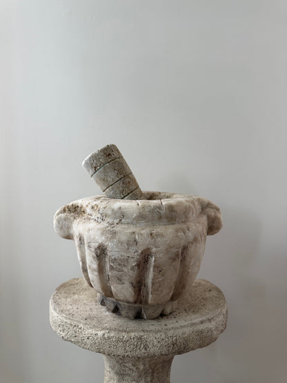 Turkish Marble Mortar - I