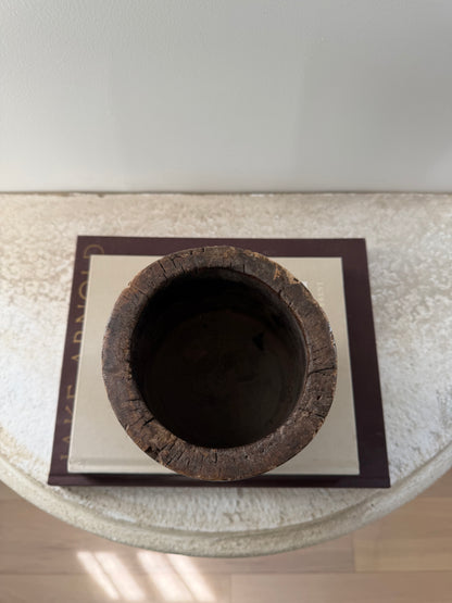 Vintage Wood Mortar