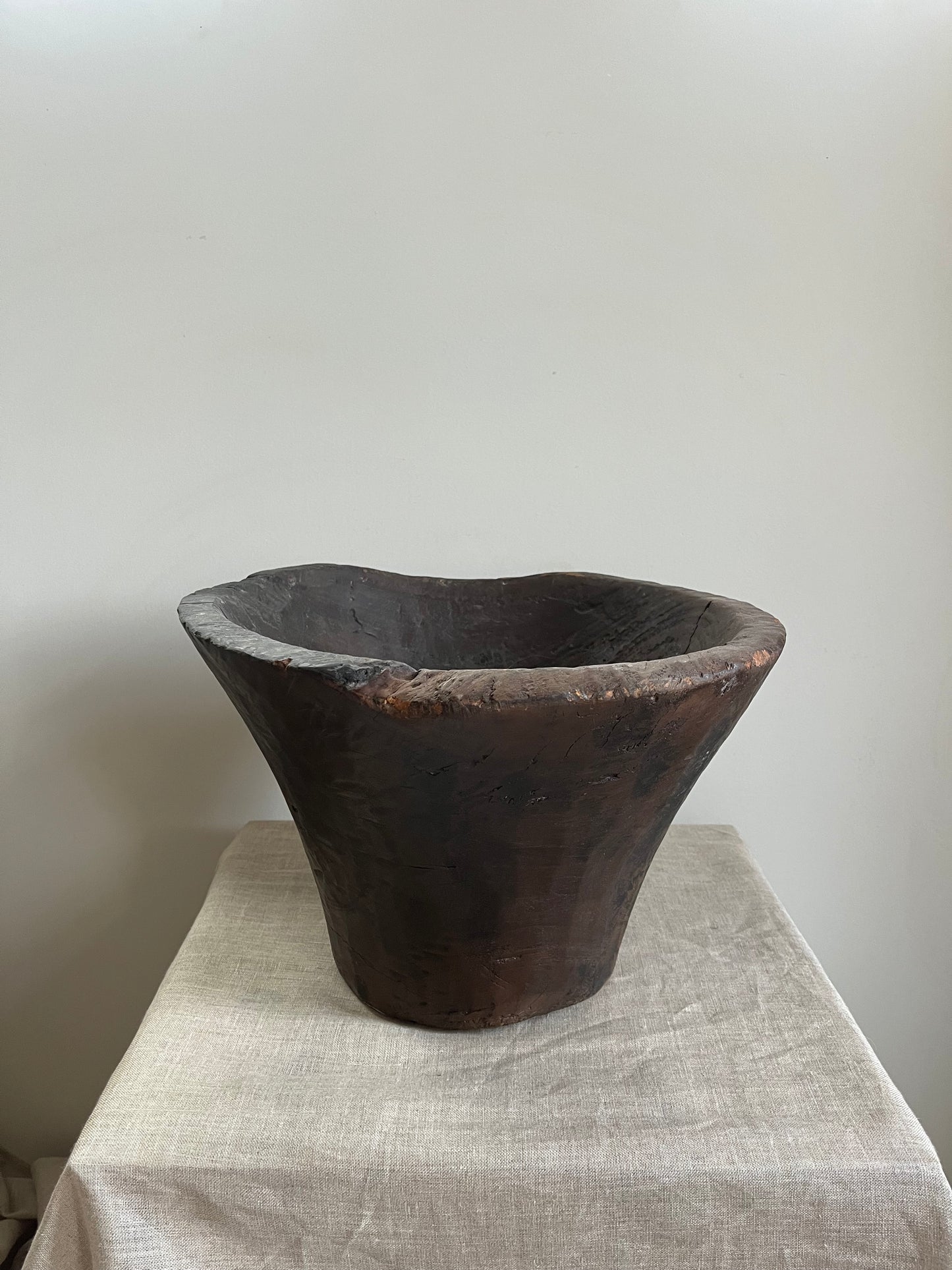 Antique Indonesian Trumpet Bowl