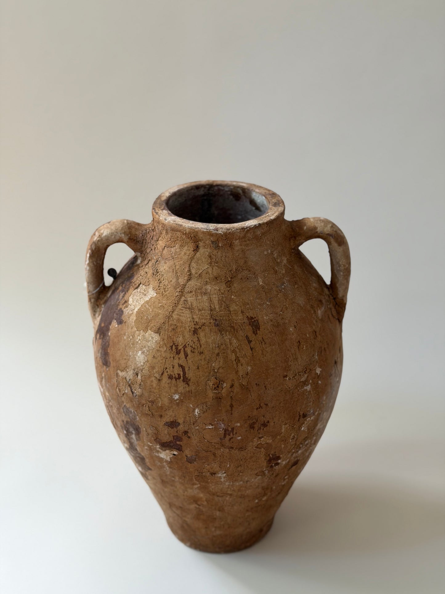 Double Handled Vessel - Brown Texture