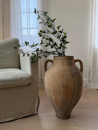 Terracotta 2 Handle Vessel - V