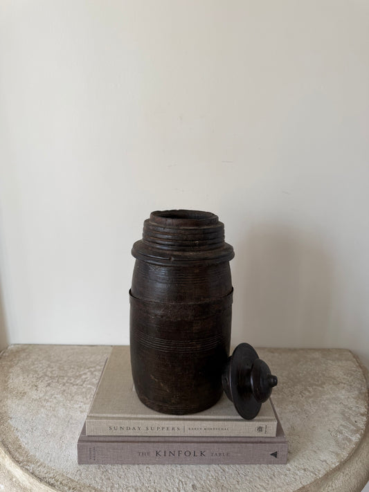 Antique Spice Pot IX