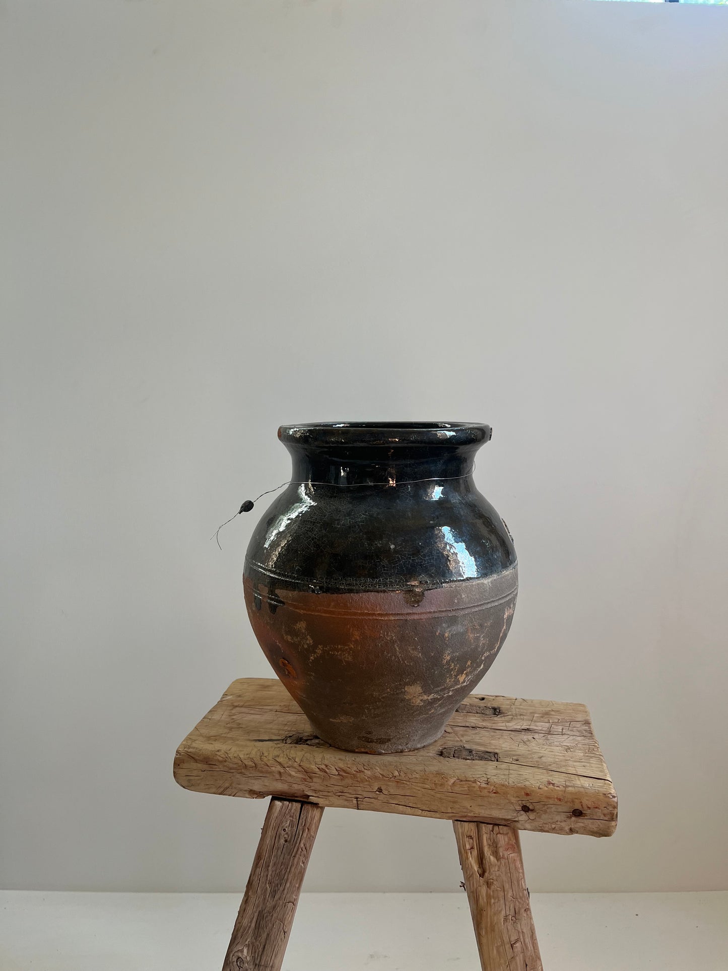 Vintage Konya Pot, Small No. 003