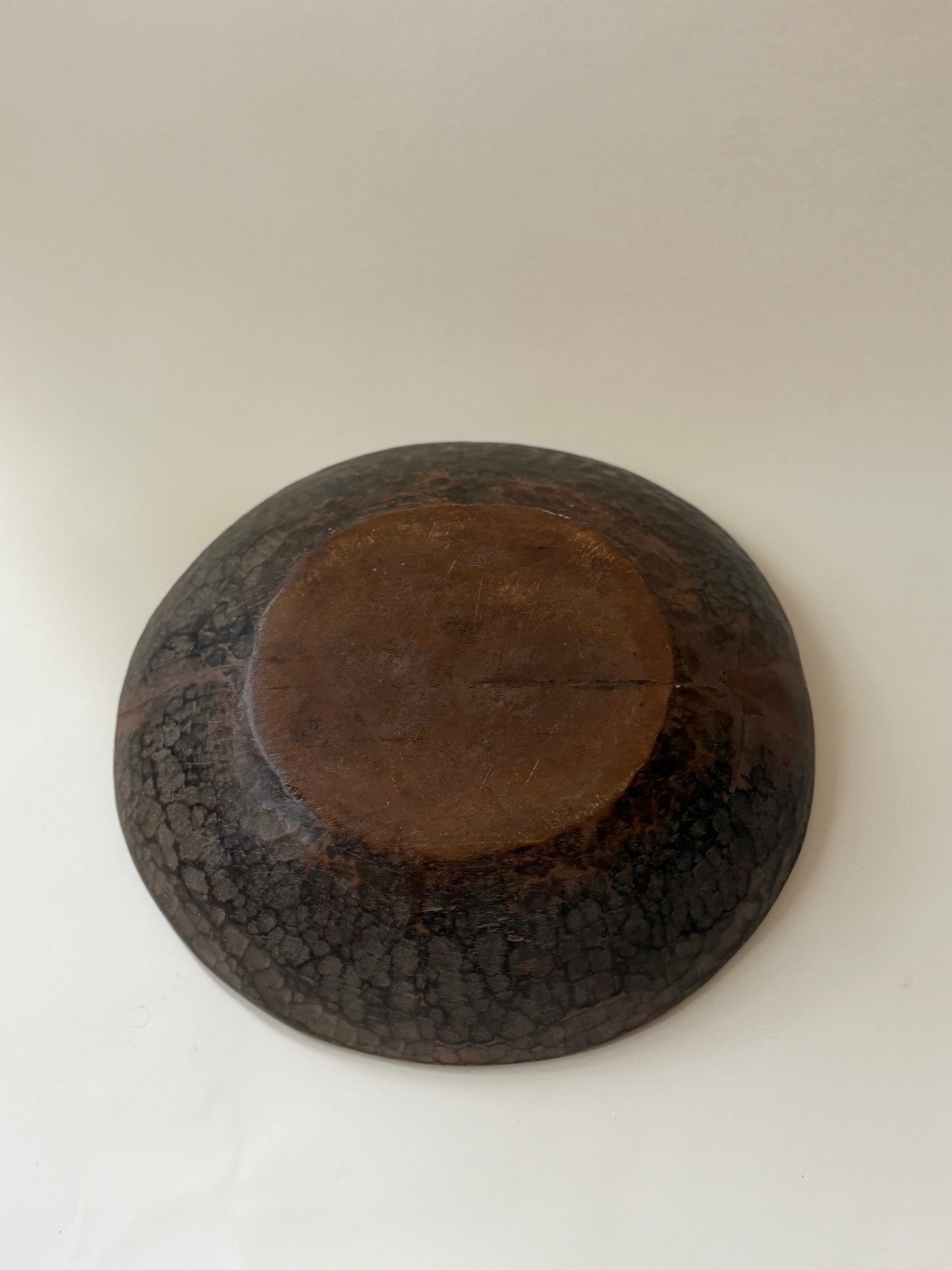 Vintage Wood Bowl - Dark II