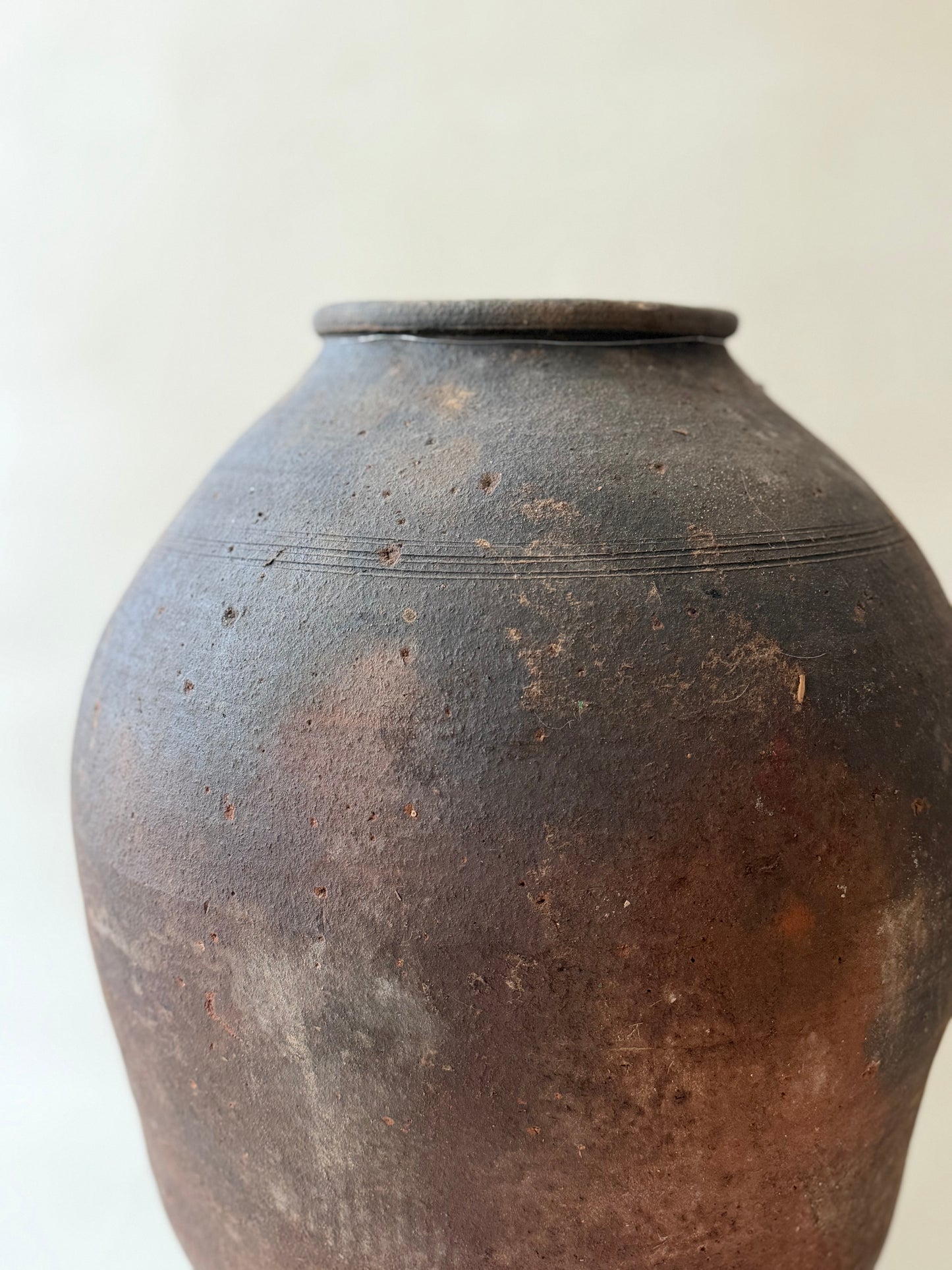 Vintage Olive Jar - III