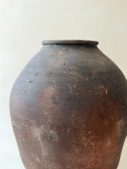 Vintage Olive Jar - III