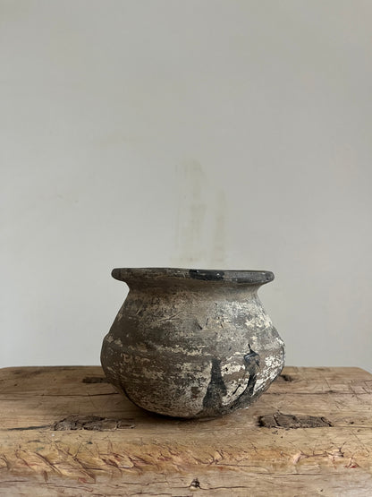 Mini Antique Clay Pot I