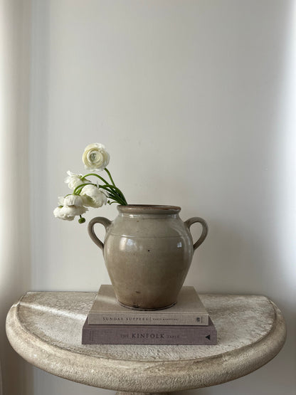 Looped Handle Confit Pot I
