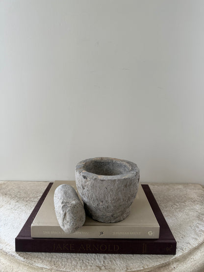 Stone Mortar & Pestle III