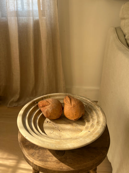 Vintage Terracotta Pears, Set of 2