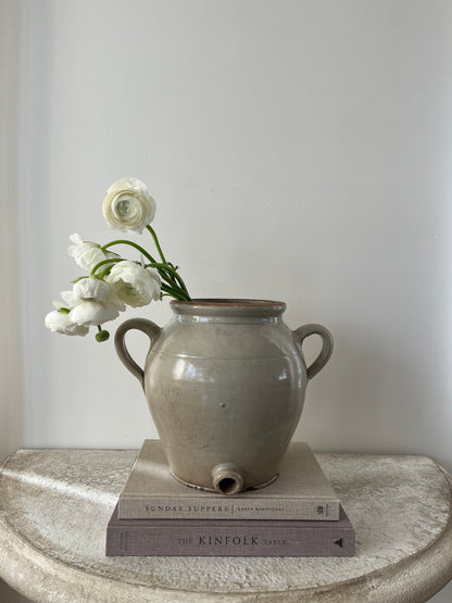 Looped Handle Confit Pot I