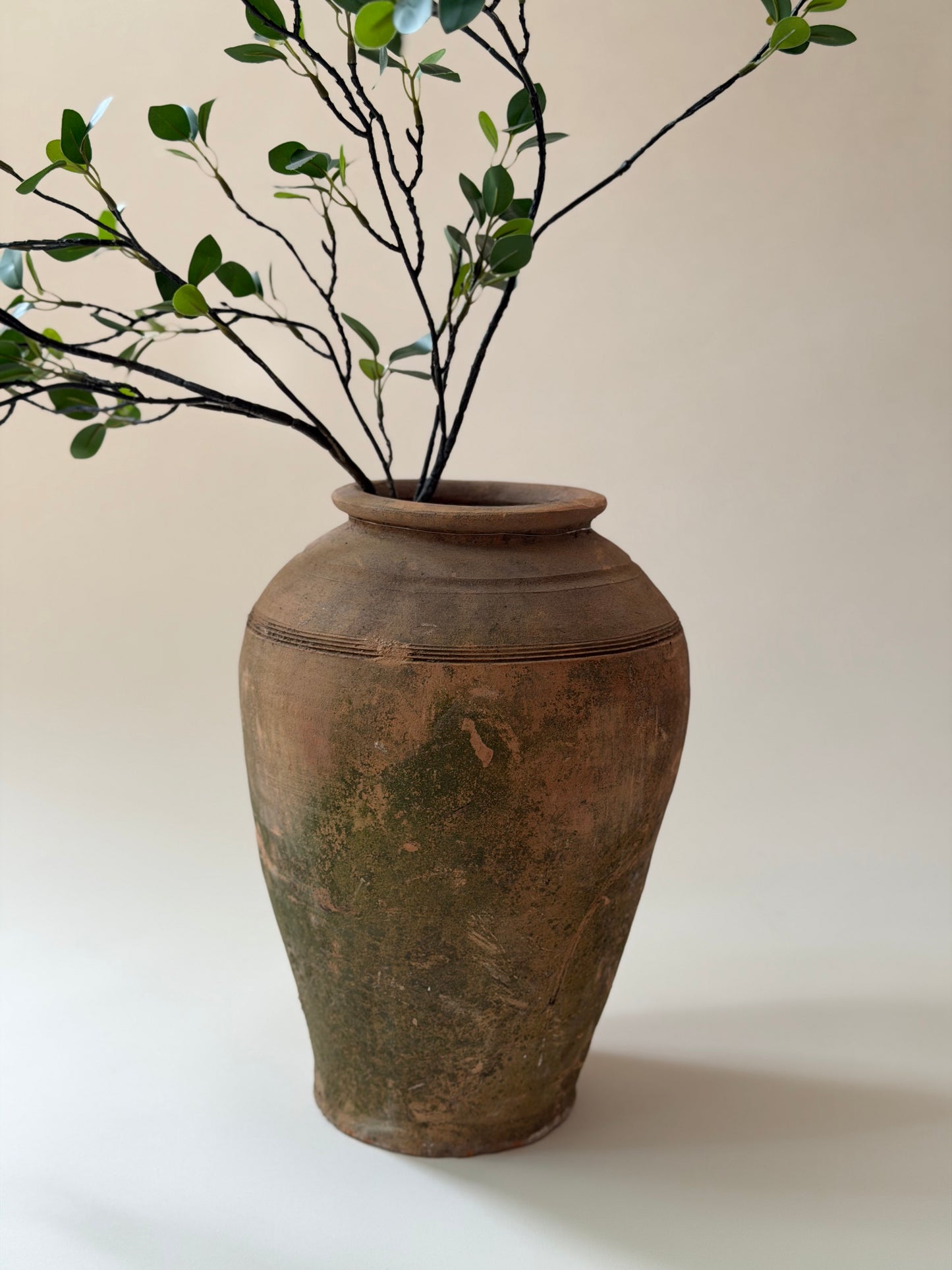 Terracotta Moss Vessel
