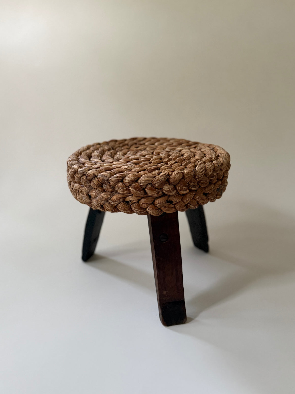Rare Audoux Minet Stool