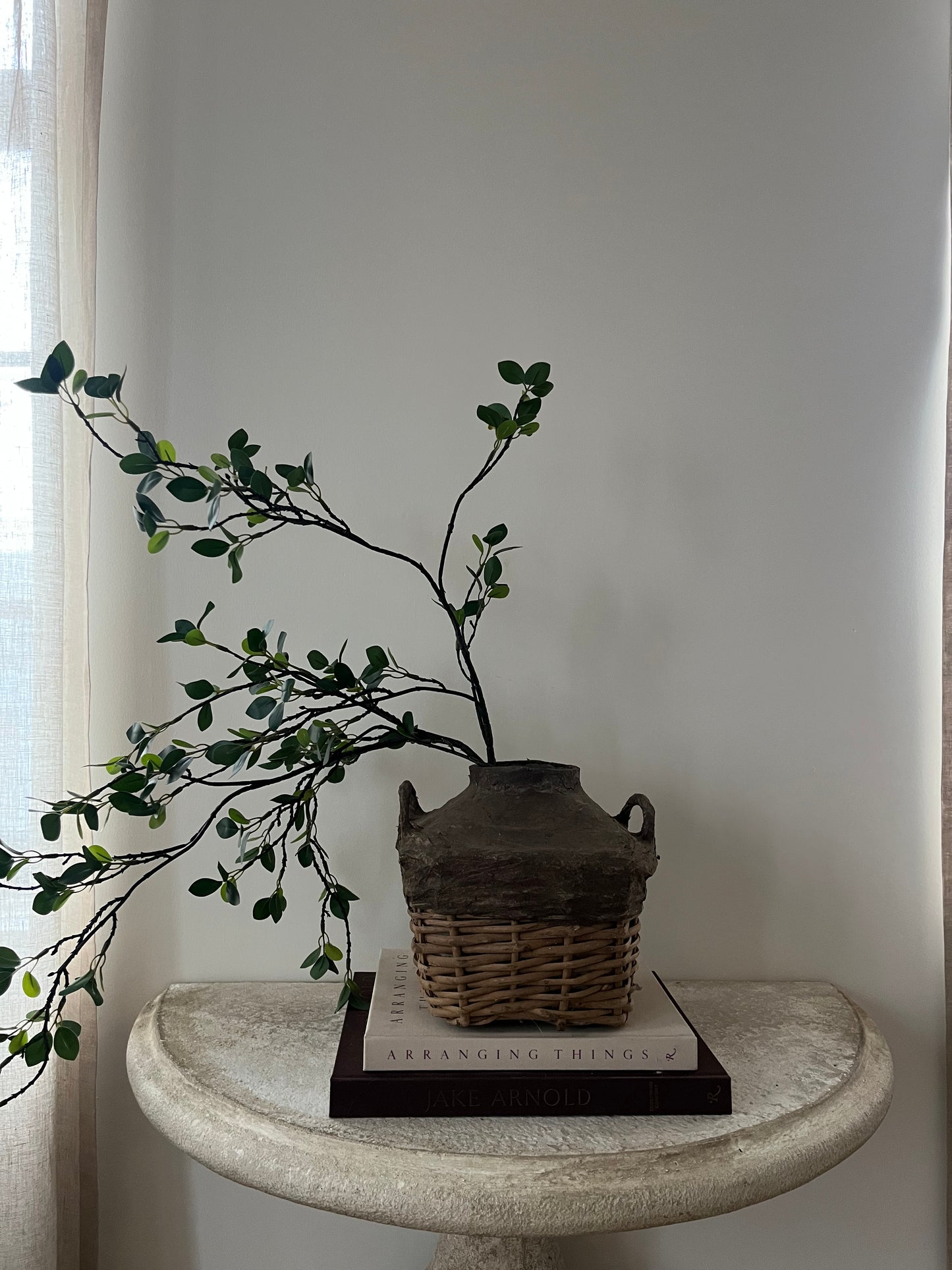 Vintage Rice Wine Basket
