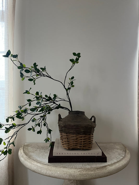 Vintage Rice Wine Basket