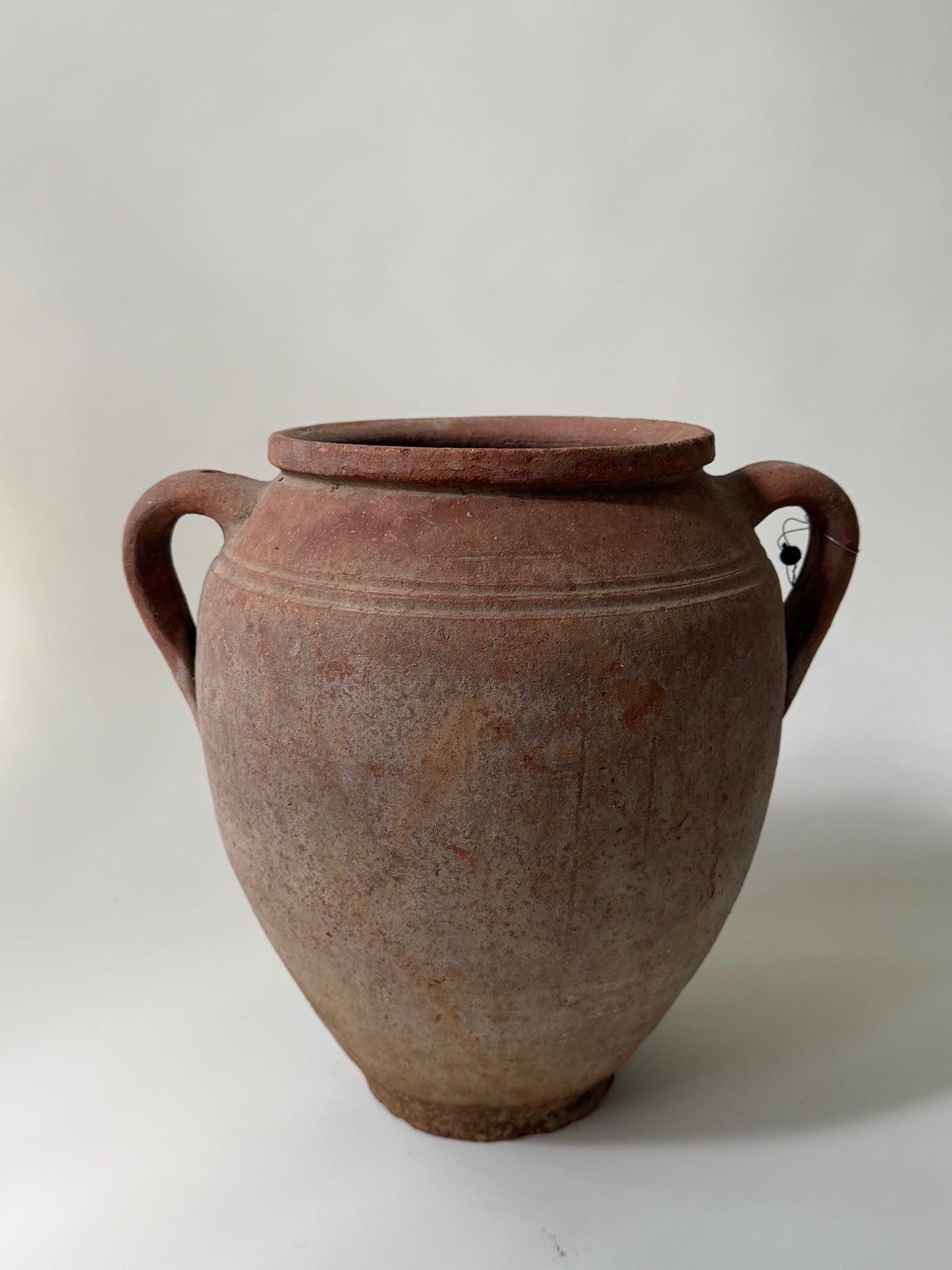 2 Handle Terracotta Vessel - VII