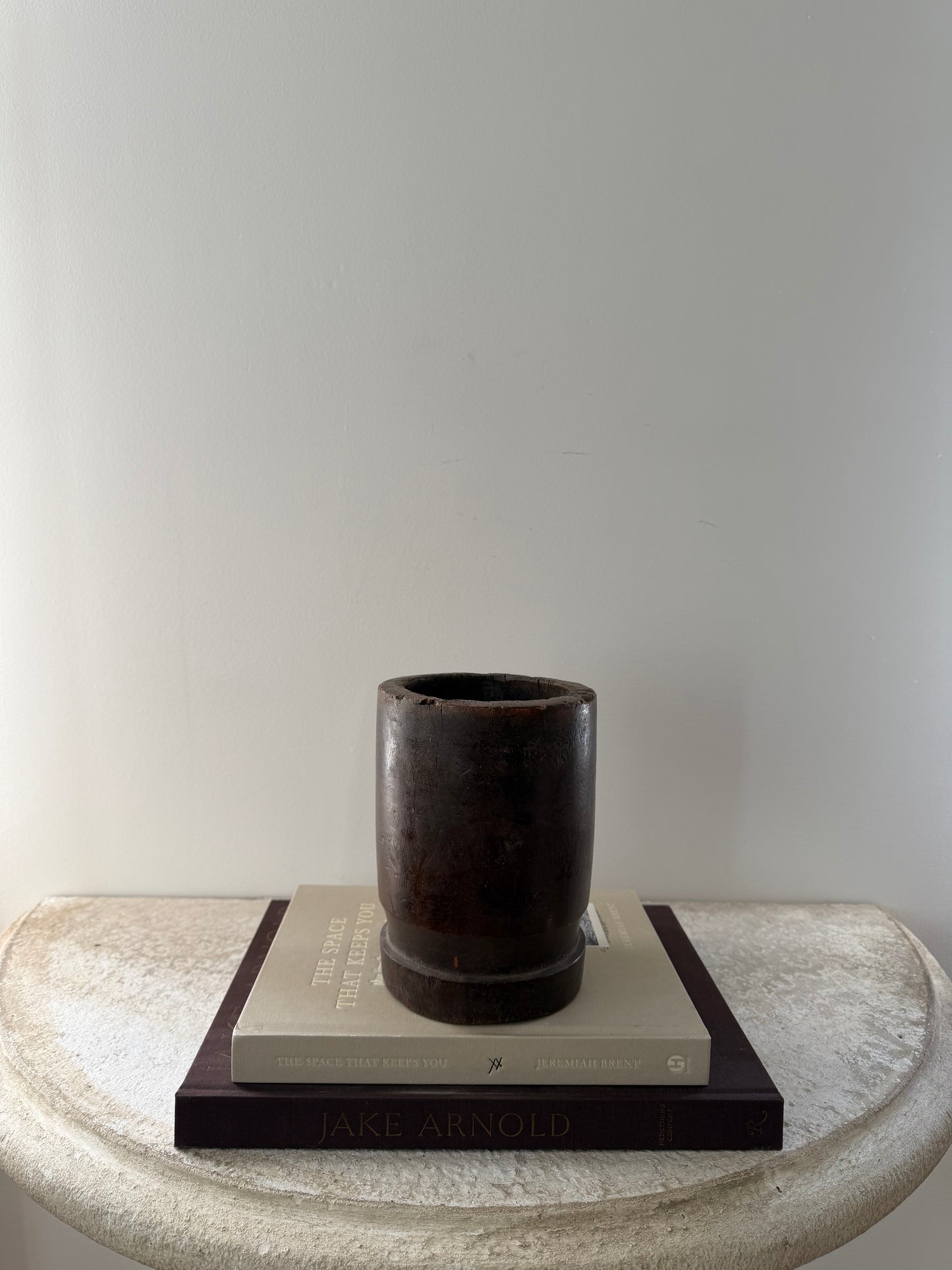 Vintage Wood Mortar