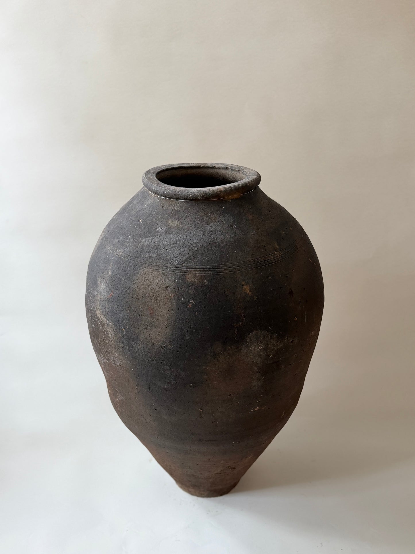 Vintage Olive Jar - III