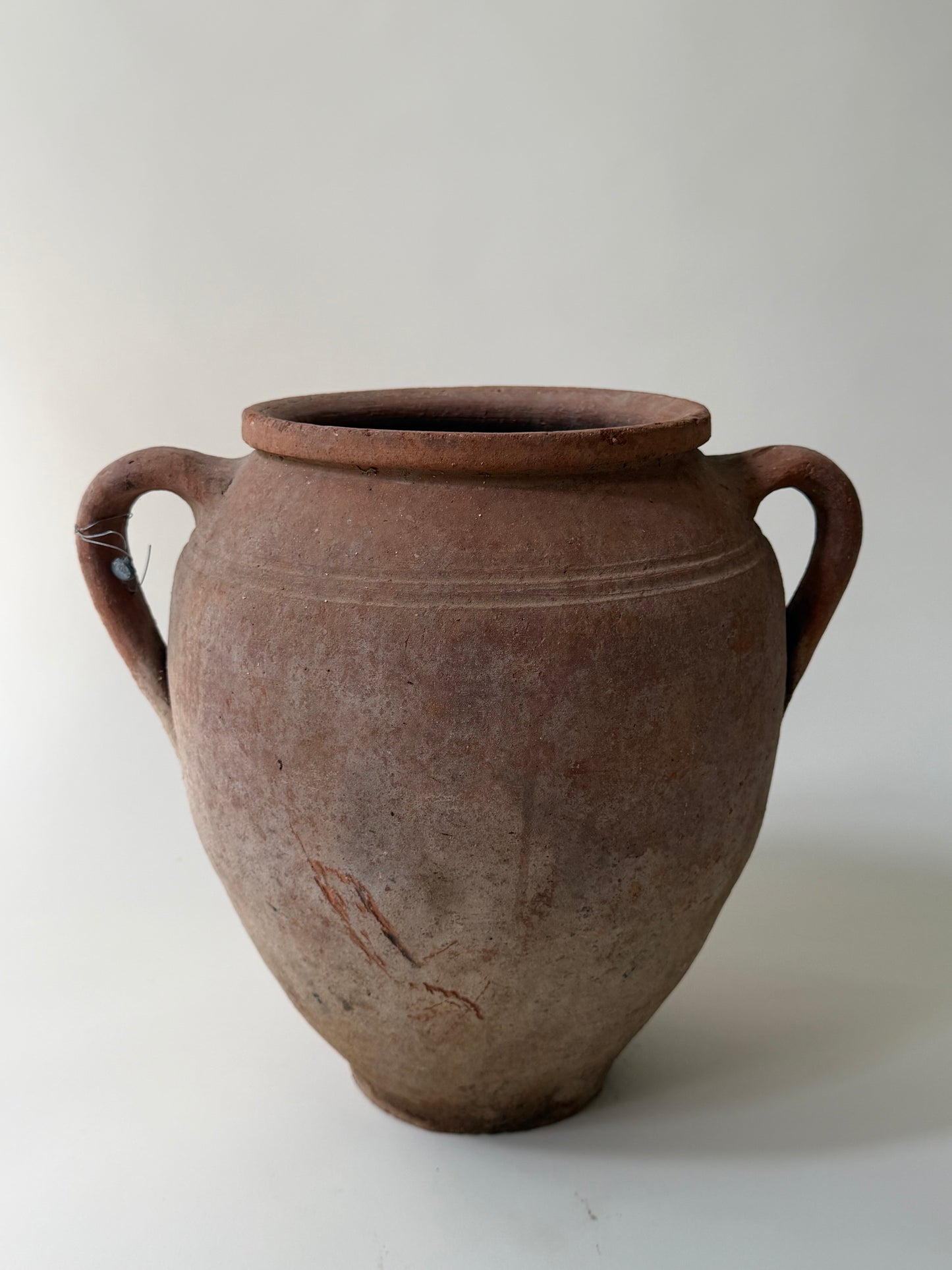 2 Handle Terracotta Vessel - VII