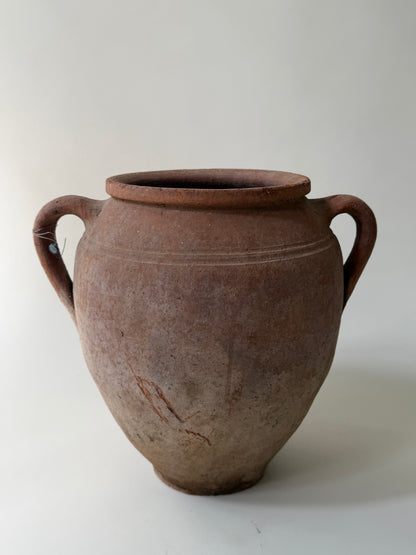 2 Handle Terracotta Vessel - VII