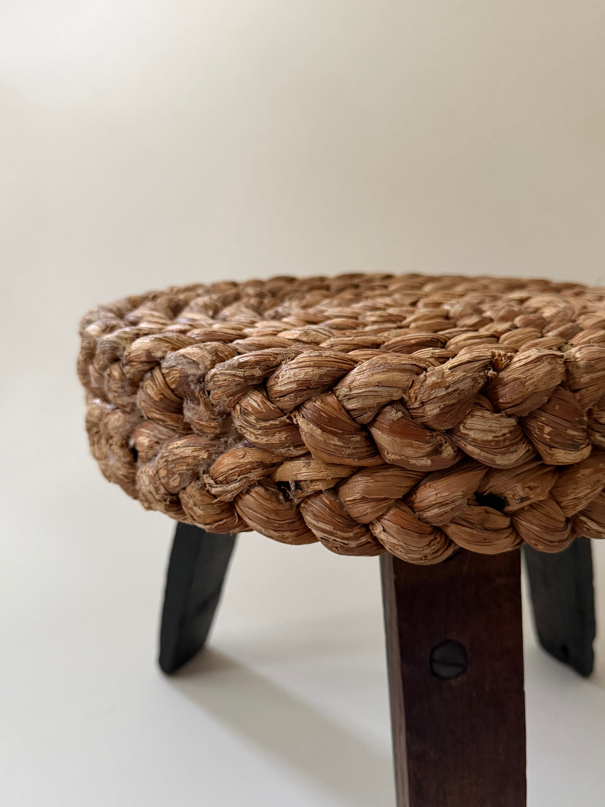 Rare Audoux Minet Stool