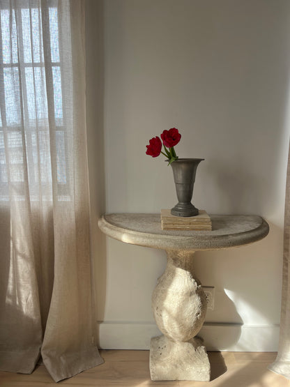 Antique Pewter Vase