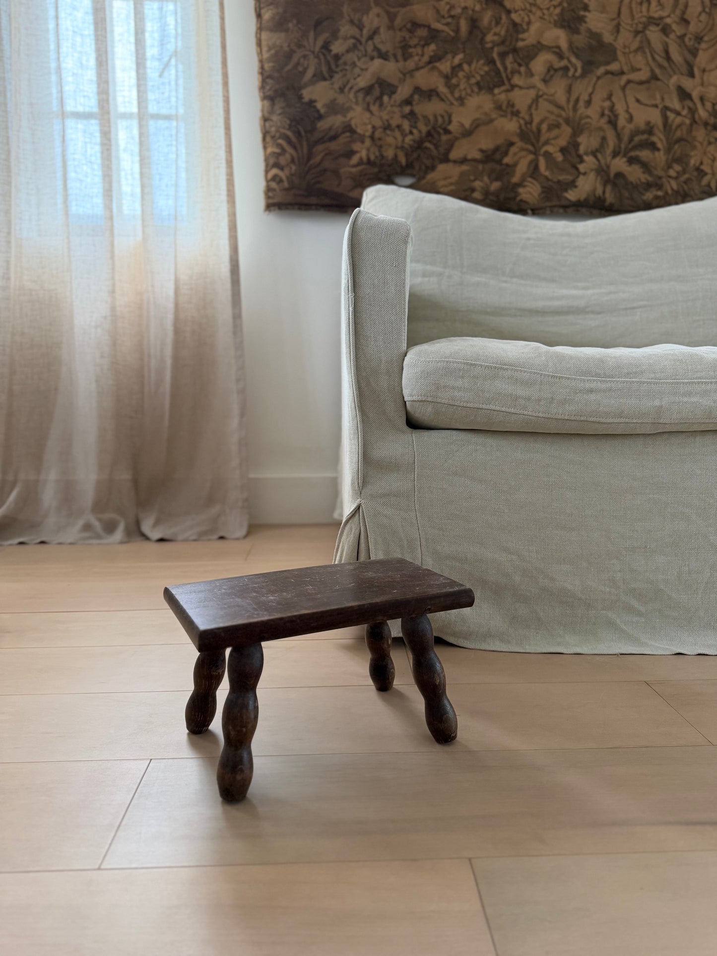 Mini French Bobbin Stool