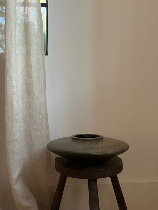 Vintage Rice Wine Saucer Vessel