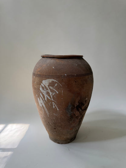 Aged Terracotta Vessel