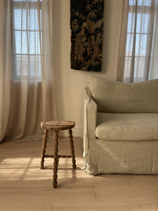 Demi Lune Bobbin Stool