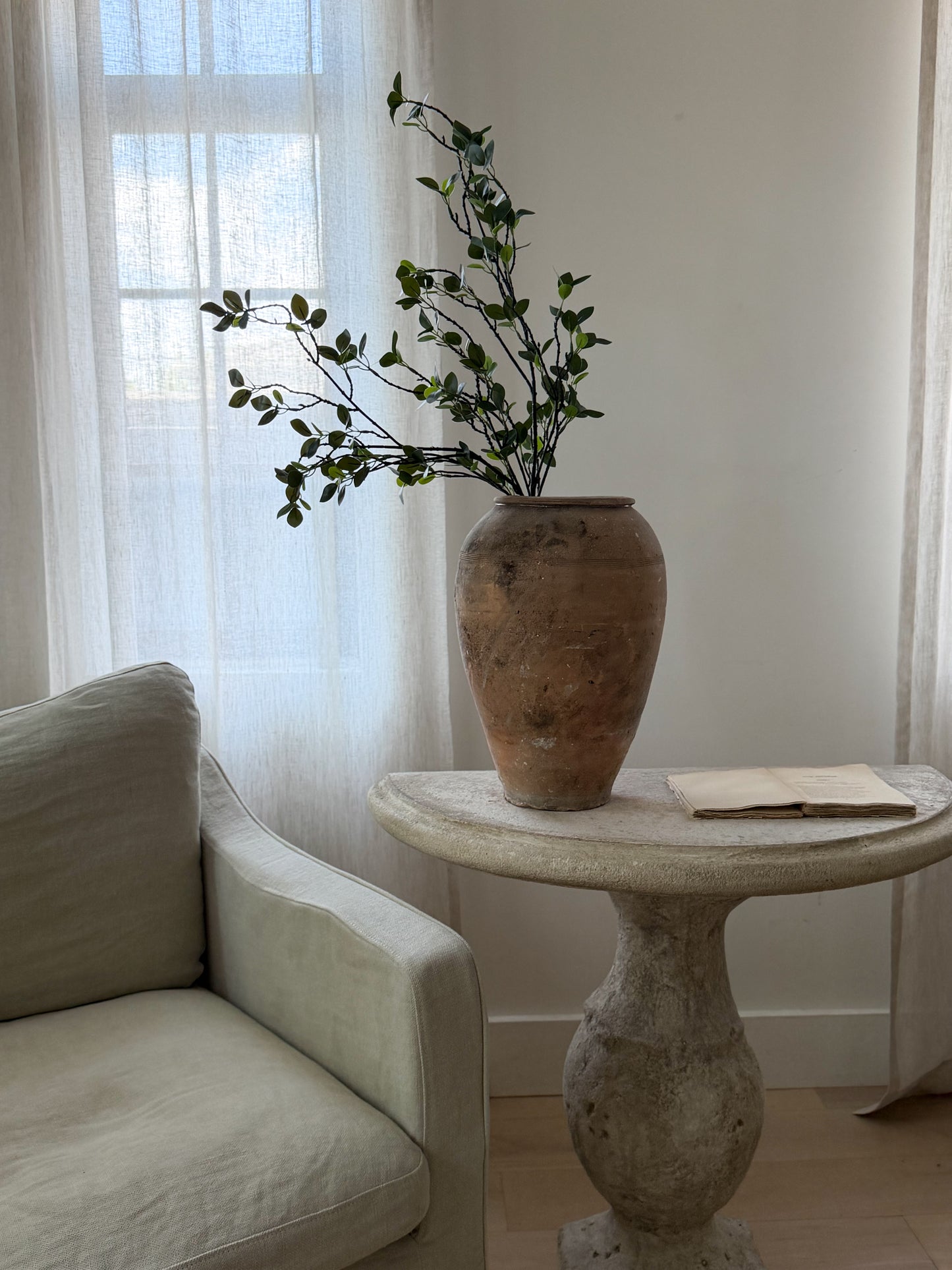 Aged Terracotta Vessel