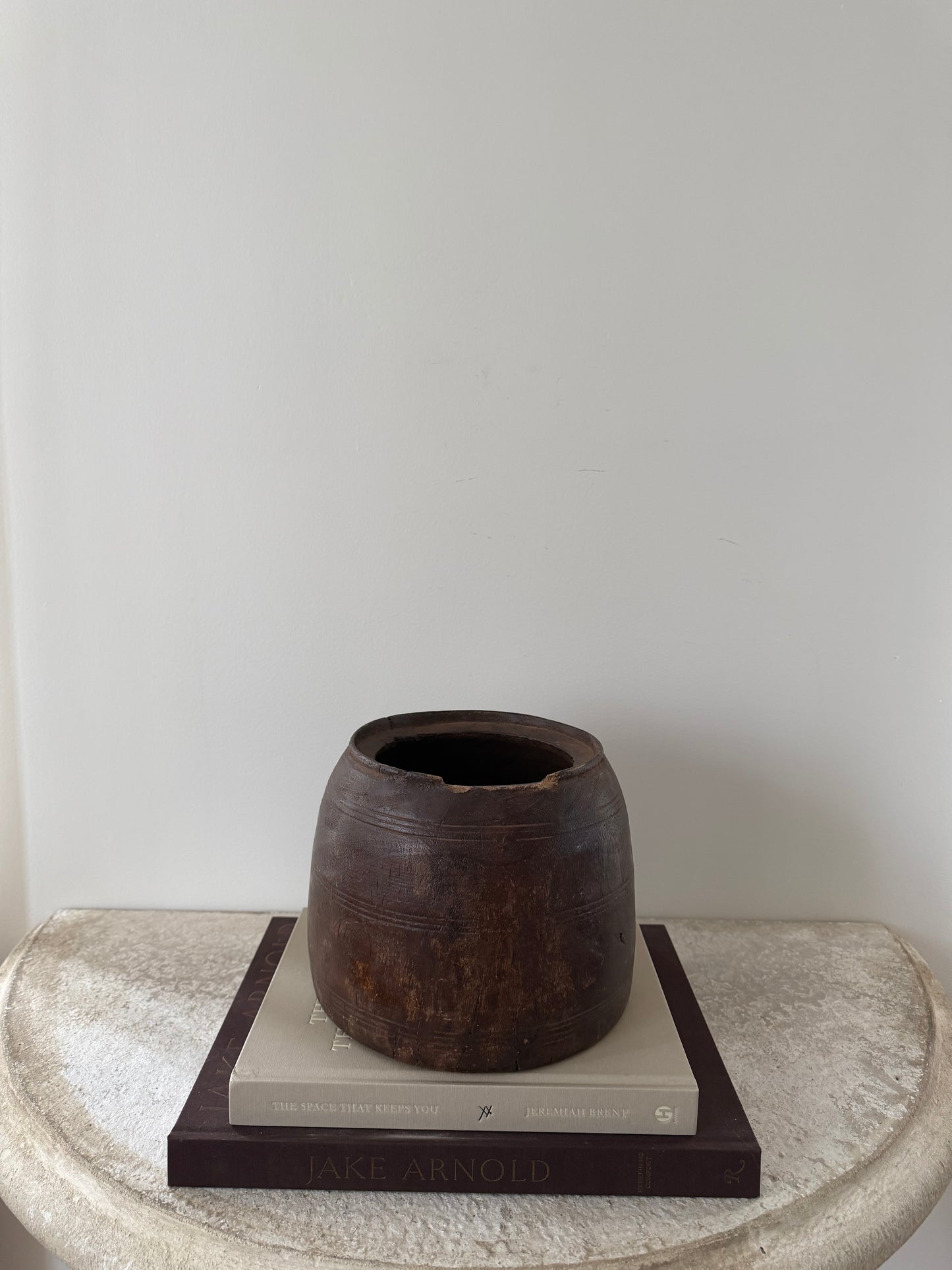 Vintage Natural Honey Pot III