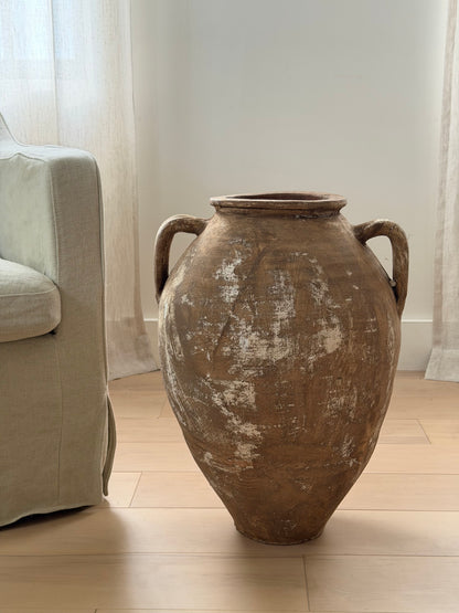 XL 2 Handle Pot - Brown Texture