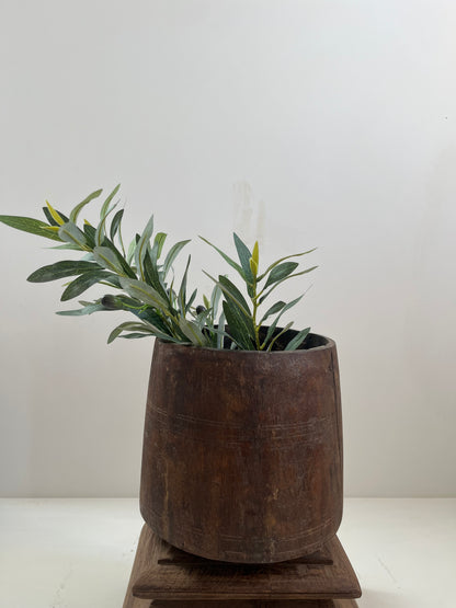 Wood Planter Pot No. 002