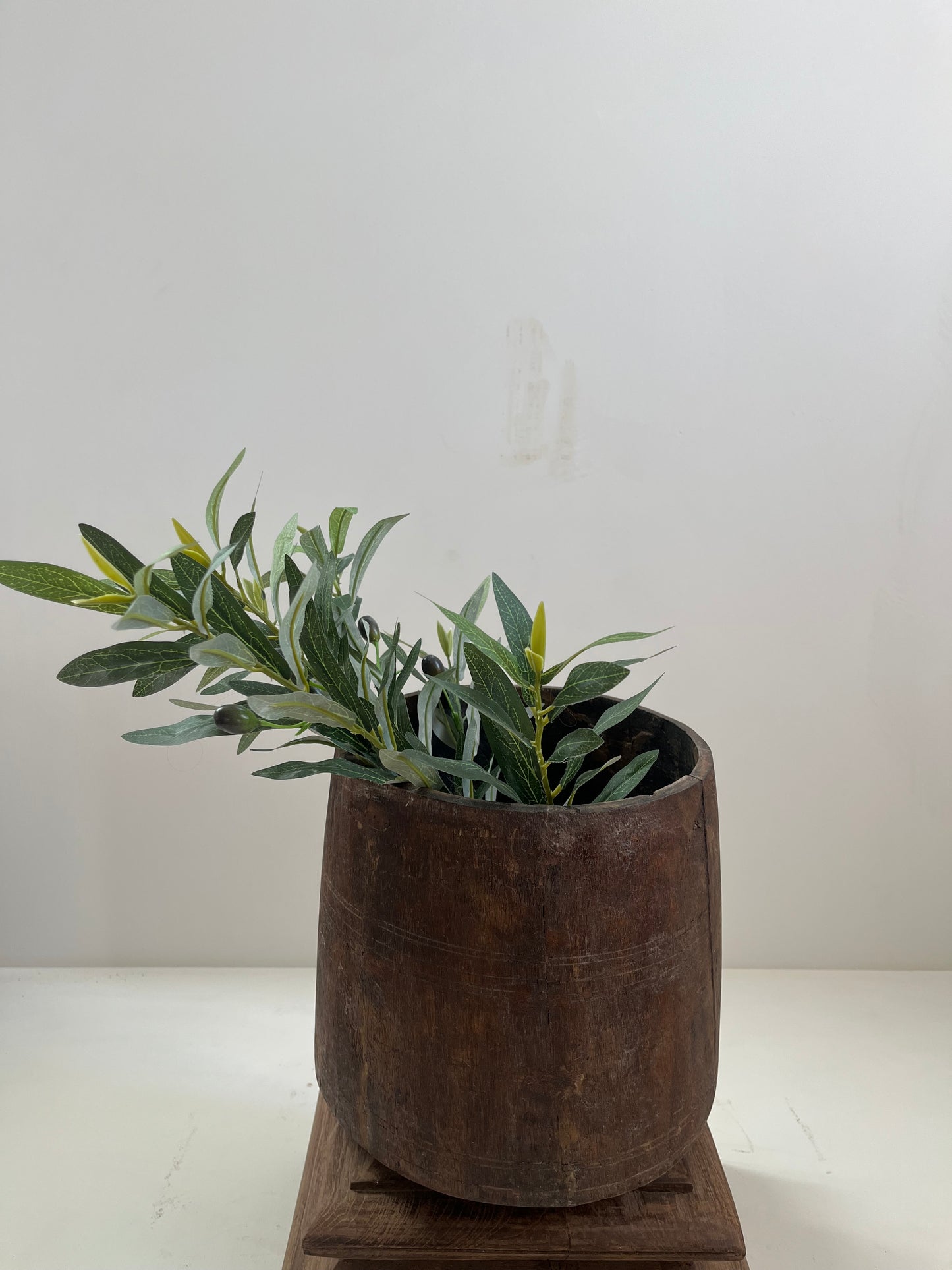 Wood Planter Pot No. 002