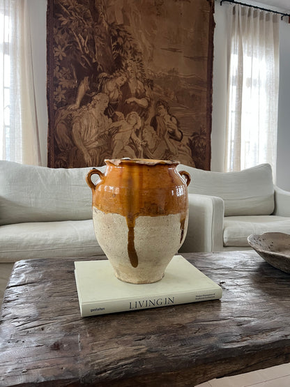 Antique French Confit Pot
