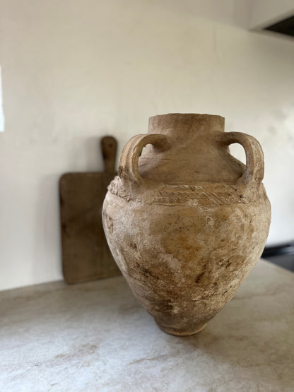 Antique 4 Handled Hatay Pot