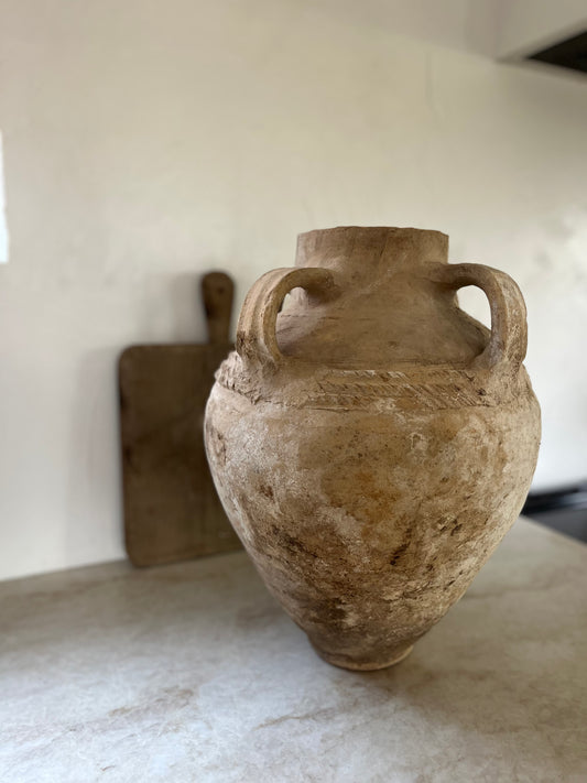 Antique 4 Handled Hatay Pot