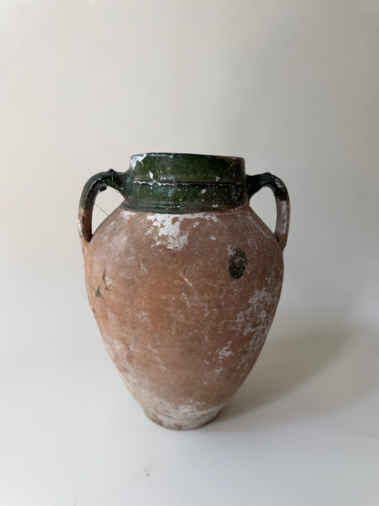 Konya Pot - Beyaz Patina
