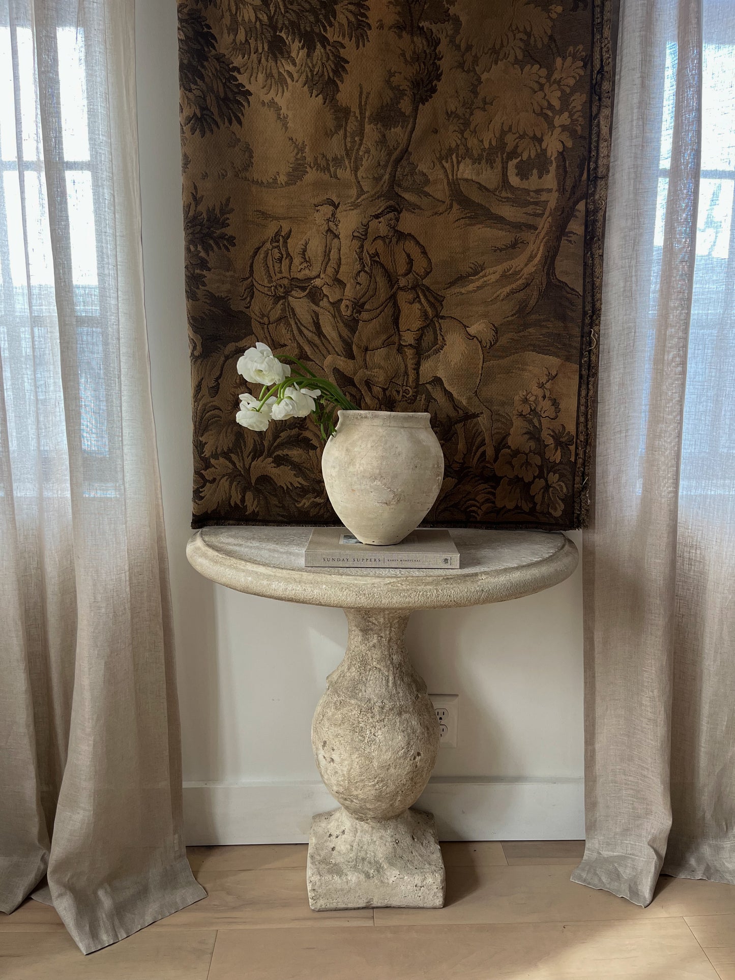Antique Spanish Pot III