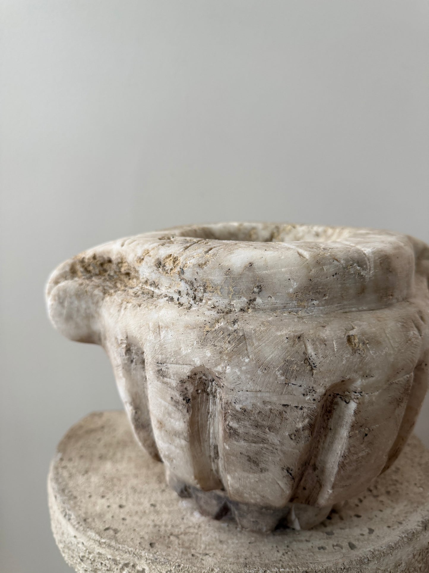 Turkish Marble Mortar - I