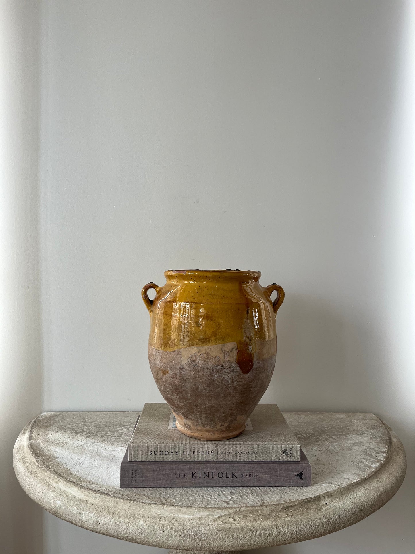Medium Antique Confit Pot I