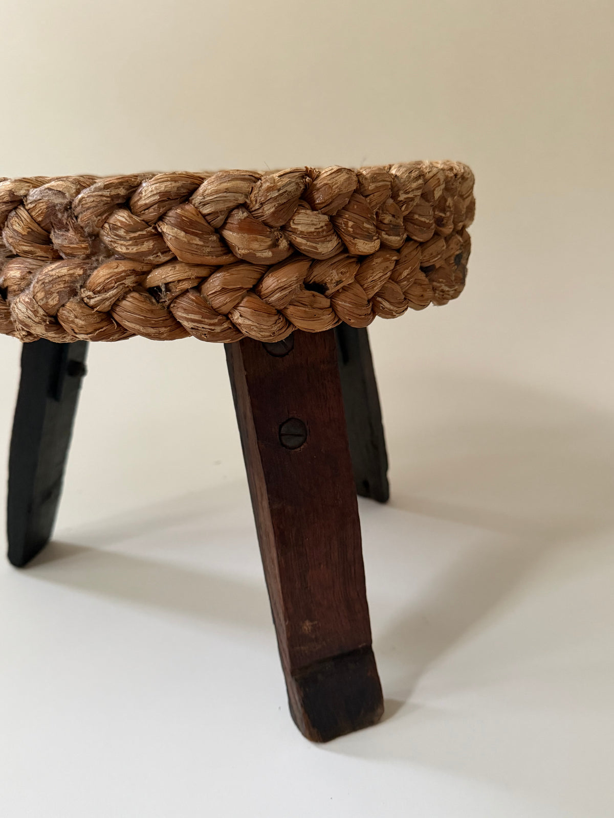 Rare Audoux Minet Stool