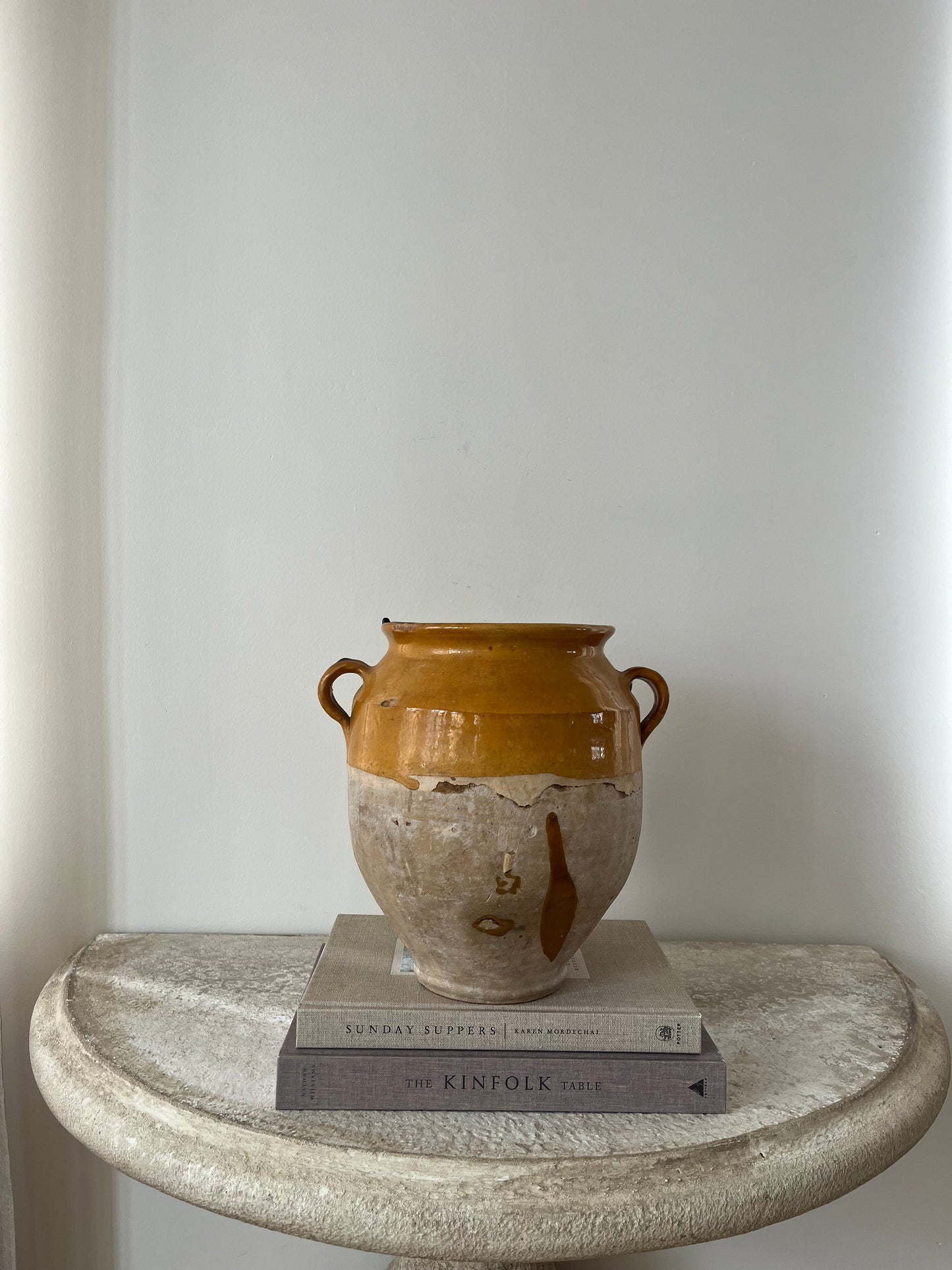 Medium Antique Confit Pot III