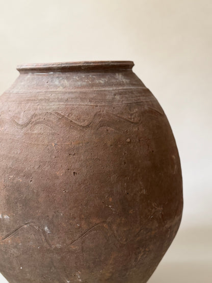 Vintage Olive Jar - II