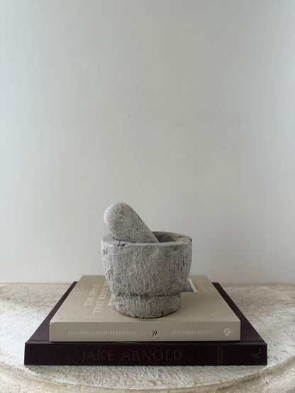 Stone Mortar & Pestle III