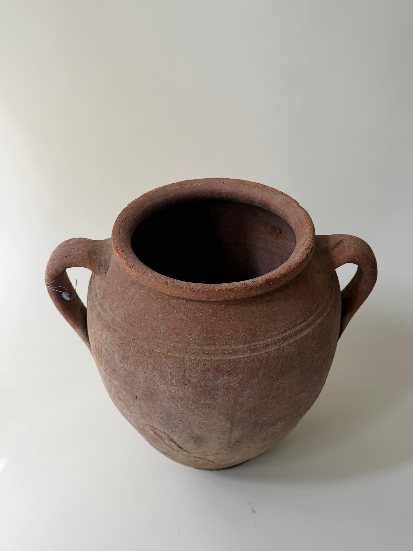 2 Handle Terracotta Vessel - VII