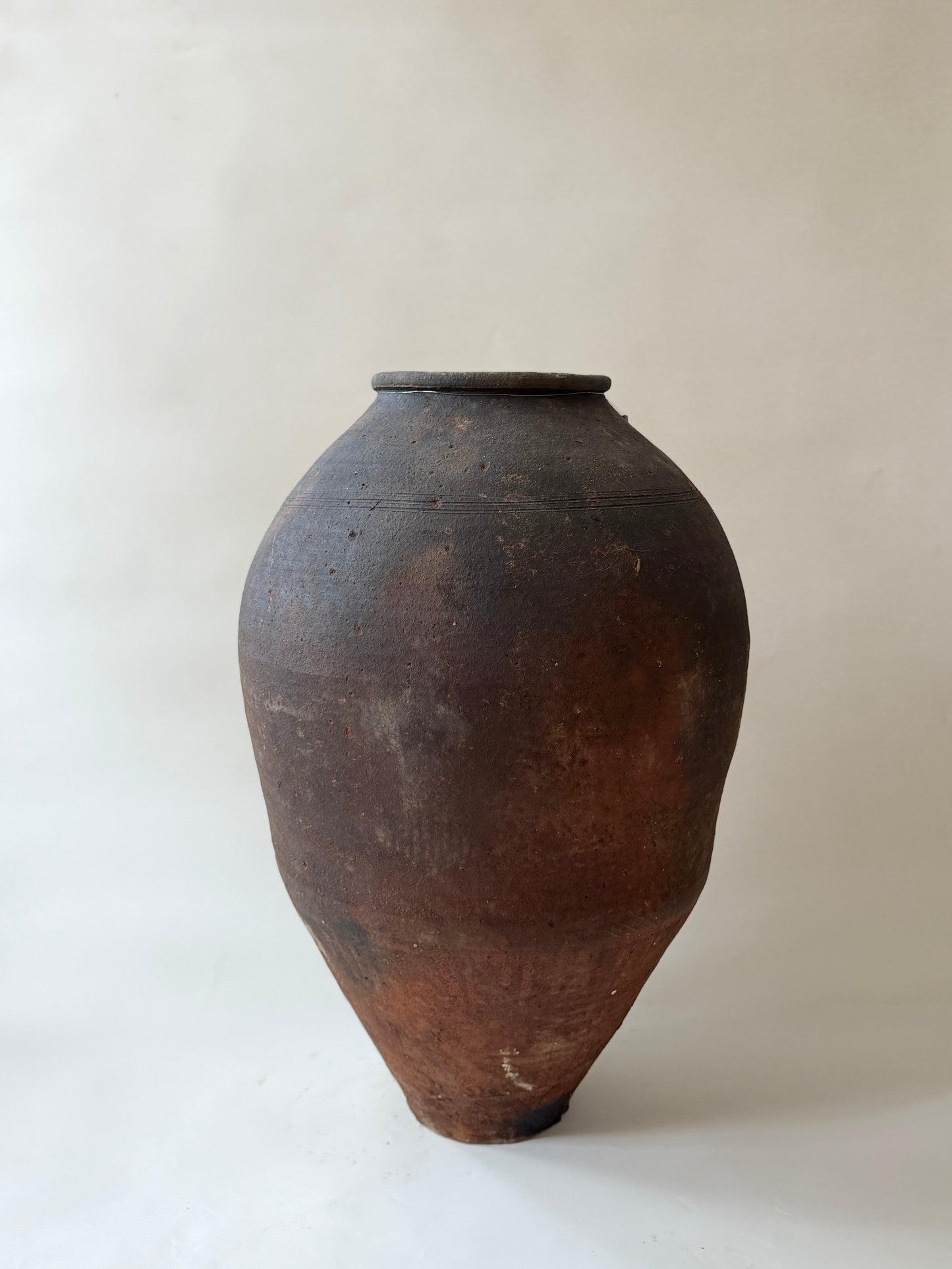 Vintage Olive Jar - III