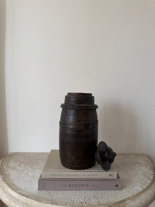 Antique Spice Pot IX