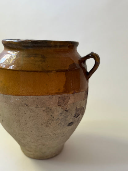 Large Antique Confit Pot - III